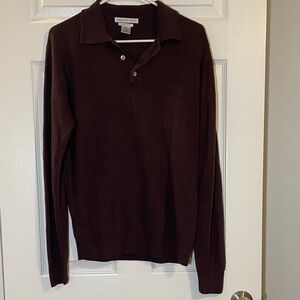 Geoffrey Beene Dark Brown Men's Sweater